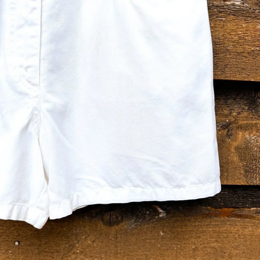 NWT Vintage Deadstock Ann Taylor Highwaisted White Shorts